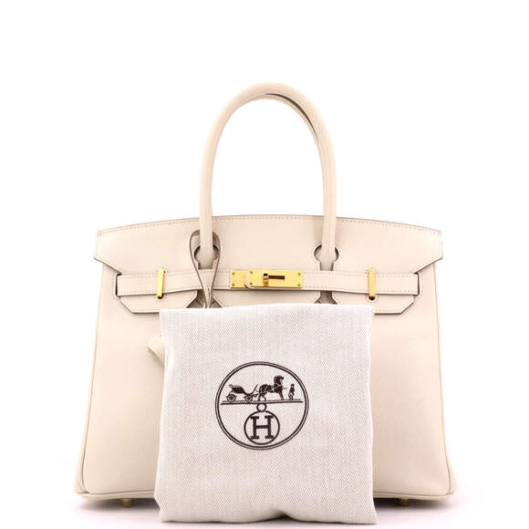 Hermes Birkin 30 Light Epsom with Gold Hardware - Picture 2 of 8